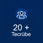 Hakkımızda 20 yıllık tecrübe